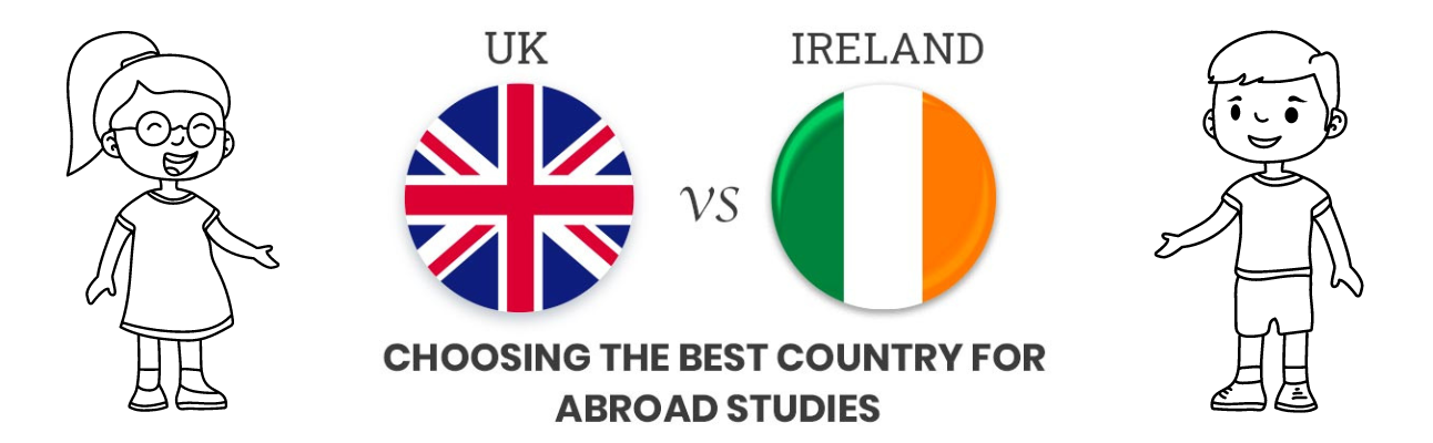 Studying in the United Kingdom v/s Ireland