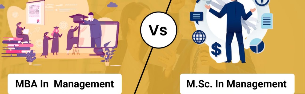 banner MSc in Management Vs MBA